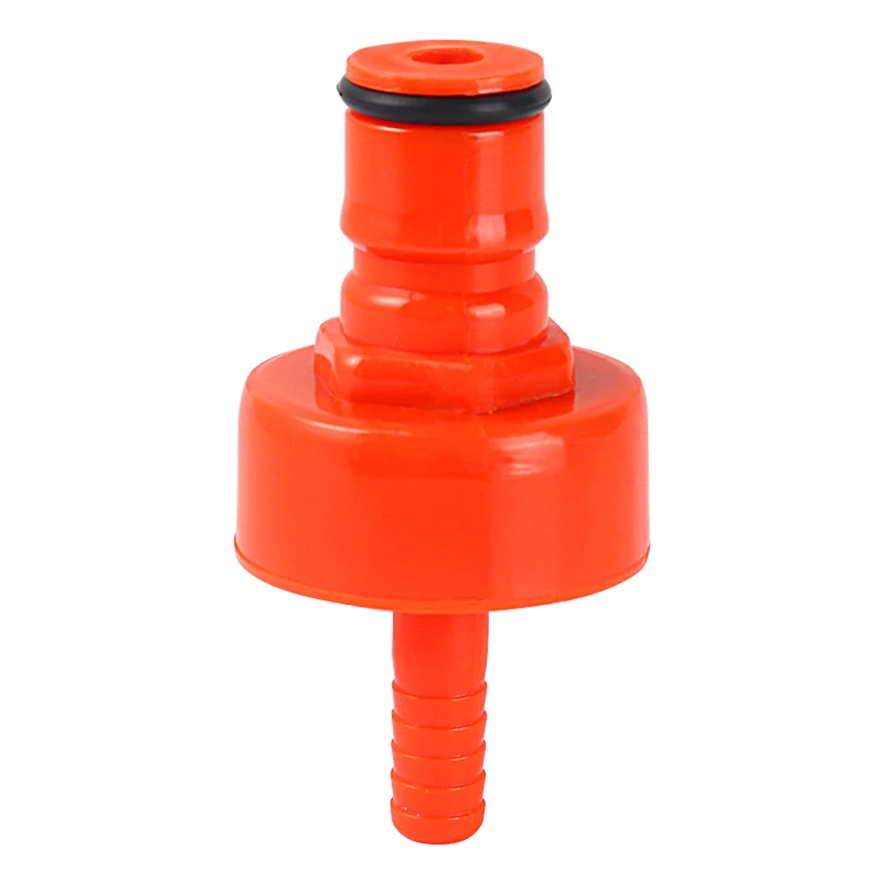 Carbonation caps homebrew fitting for making soda water carbonated beer