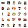 100pcs/Set ONE PIECE Anime Cartoon Stickers Decal For Luggage Notebook Helmet Decal Computer Refrigerator Skateboard Trunk 5