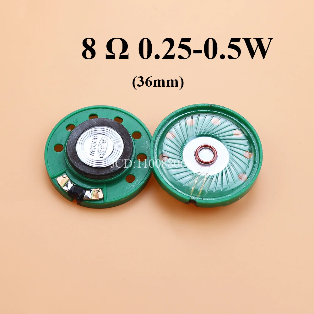 2PCS 8 Ohm 0.25W 0.5W 16/32Ohm Horn Loudspeaker 8R 16R 32R 20mm
