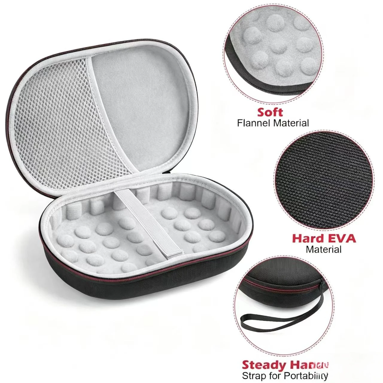 Durable Hard Case Carrying Pouch