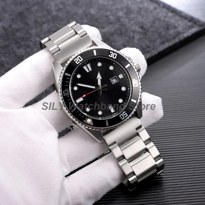 Stainless Steel Watch Band with Folding Buckle - Adjustable Strap