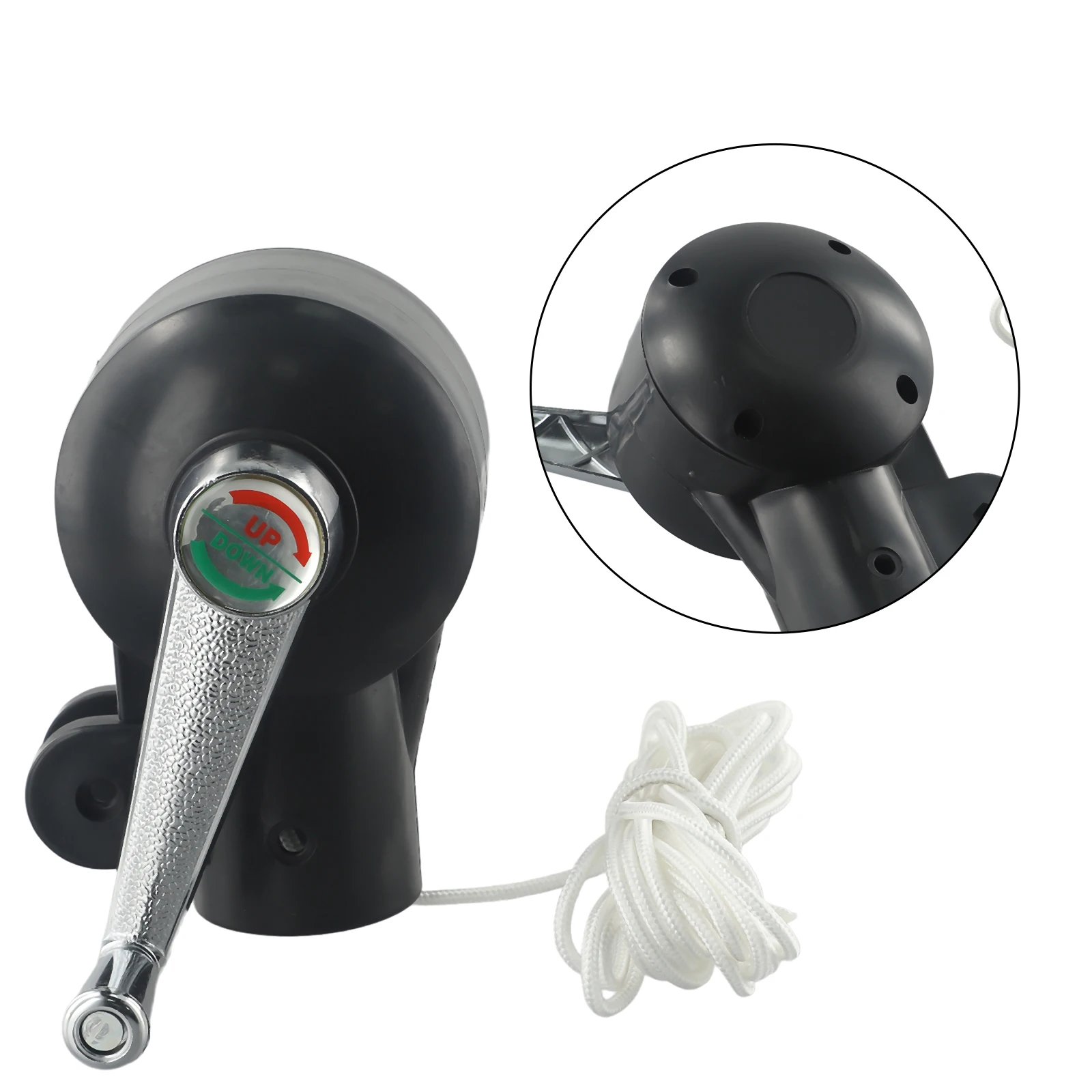 

Patio Umbrella Crank Handle Metal/Plastic Crank Handle Heavy Duty Replace Umbrella Holder Umbrella Spare Parts