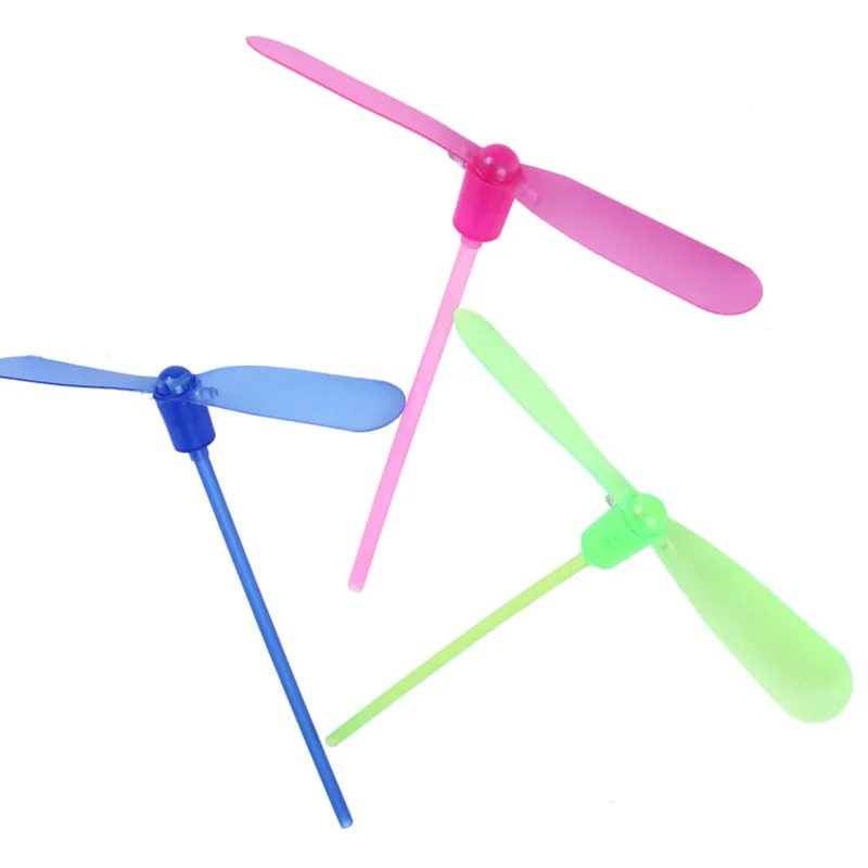 

1PCS LED Lighted Emitting Bamboo Dragonfly Fly Raft Hand Flash Flying Fairy Saucer Arrow Hot Christmas Gifts Science Toys Funny