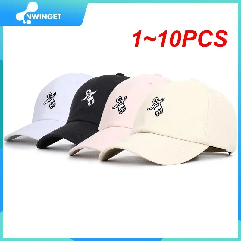 

1~10PCS Fashion Men Women Boys At Finger Baseball Adjustable Strapback Trucker Hats Summer Sunscreen Running