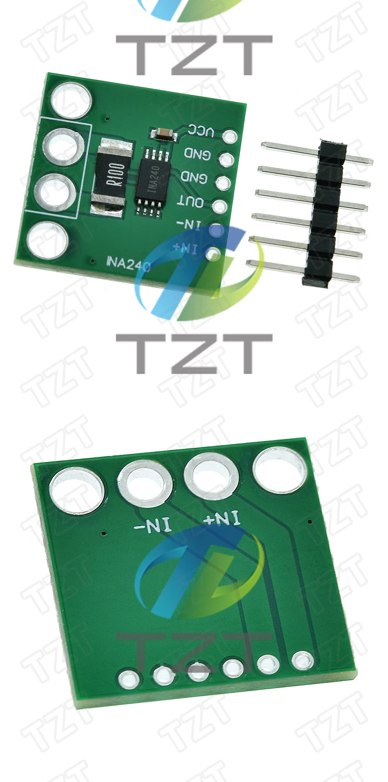 INA240 Modul INA240A1 Stromerkennung Verstärker Stromüberwachung Dual Way Current Collection – Detail 7
