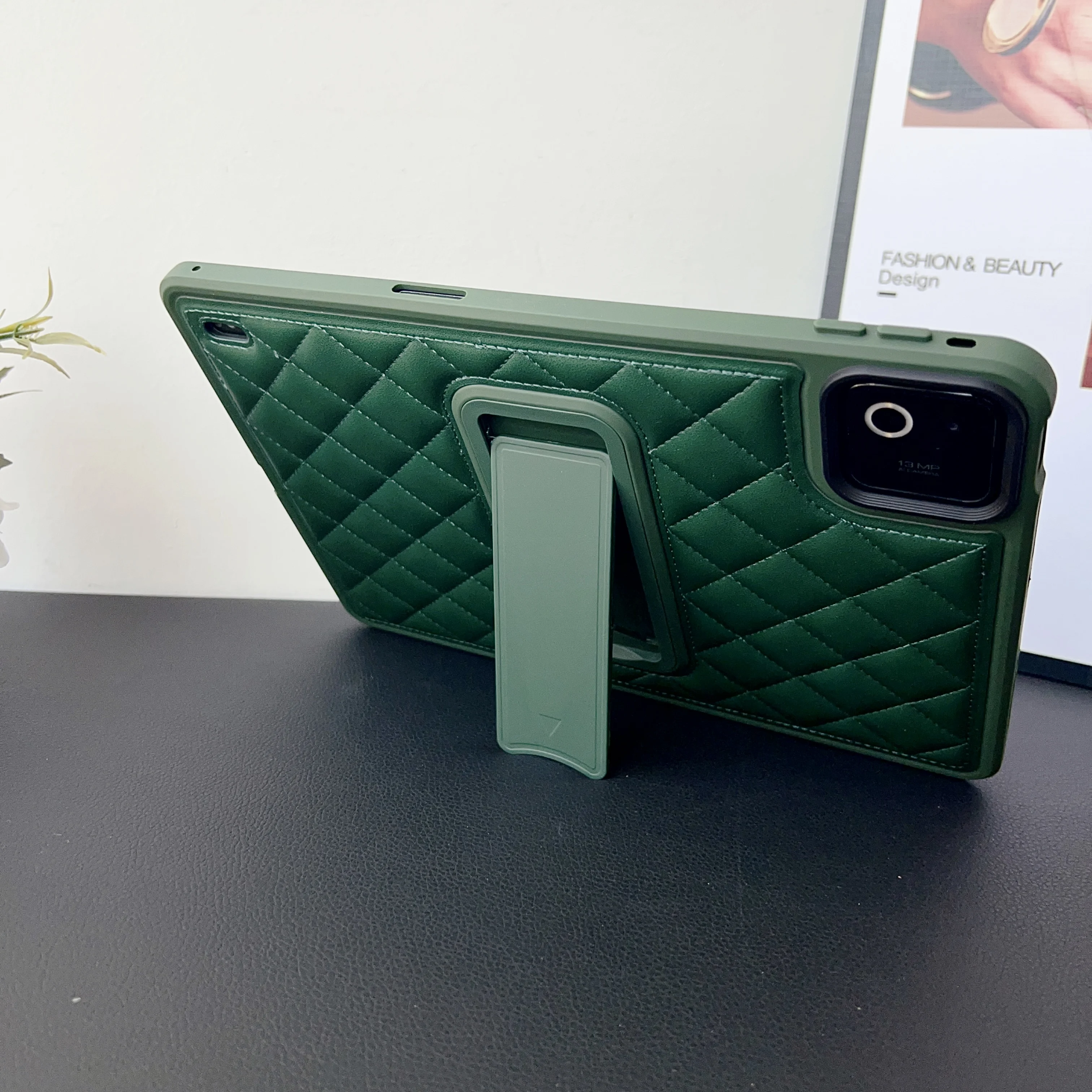 Luxury PU Leather Tablet Case with Kickstand Cover