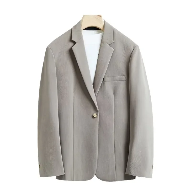 Casual Western-style Men's Blazer Lightweight Loose Fit Business Korean Version Slimming Top For Professional Men men suit jacket