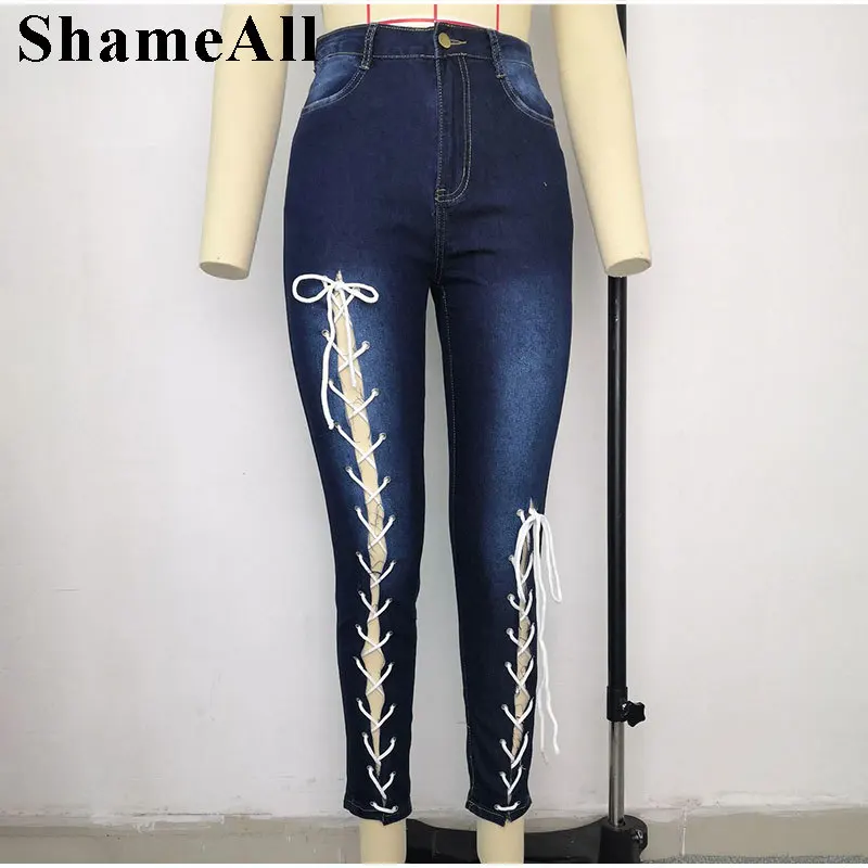 Plus Size Fishbone Pattern Sexy 