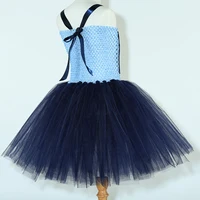 Costume de Judy, la policière lapin, pour filles, déguisement d'animal de dessin animé, tenue de lapin, déguisement d'Halloween pour enfants, robe de tutu de carnaval avec oreilles 5