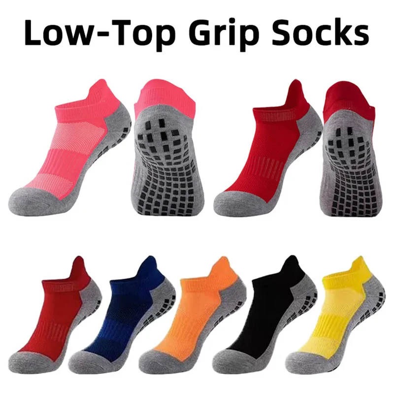 Grip Socks Football Non-slip Silicone Sole Men Women Sports Soccer Socks Low-Top Indoor Yoga Socks The Same Type As The Trusox