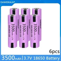 Batterie aste à décharge haute puissance, 35E, 2023, 18650 mAh, courant élevé 20A, bricolage, dégrad, nouveau, 3500 5