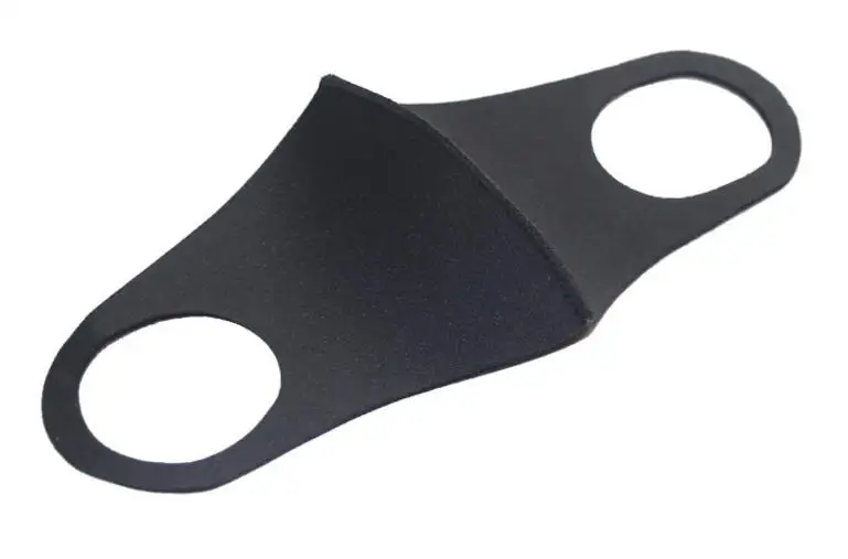 10 piece in black masks breathable air cotton masks individuality solid dustproof prevent bask in the pollen mask