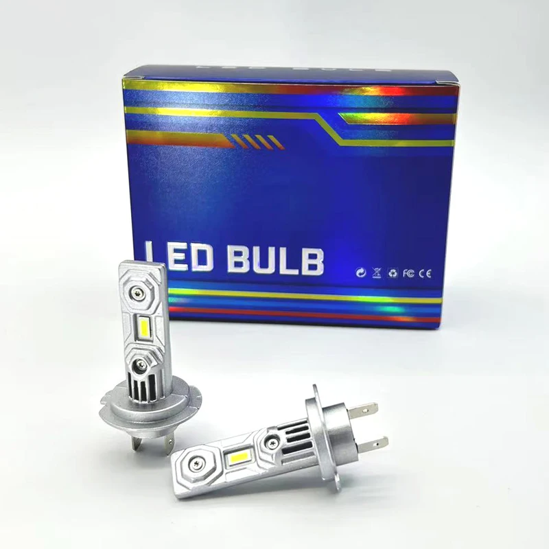 2pcsH7LEDHeadlightBulbLEDH7MotorcycleHeadlampFogLight