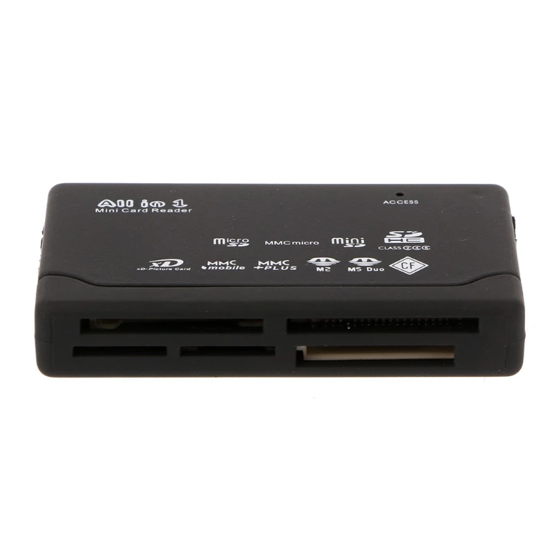 Memory Card Reader Portable SD Card Reader Writer USB All-in-1 Read Flash Memory Cards Simultaneously Universal Adapter Multi Hub For CF XD
