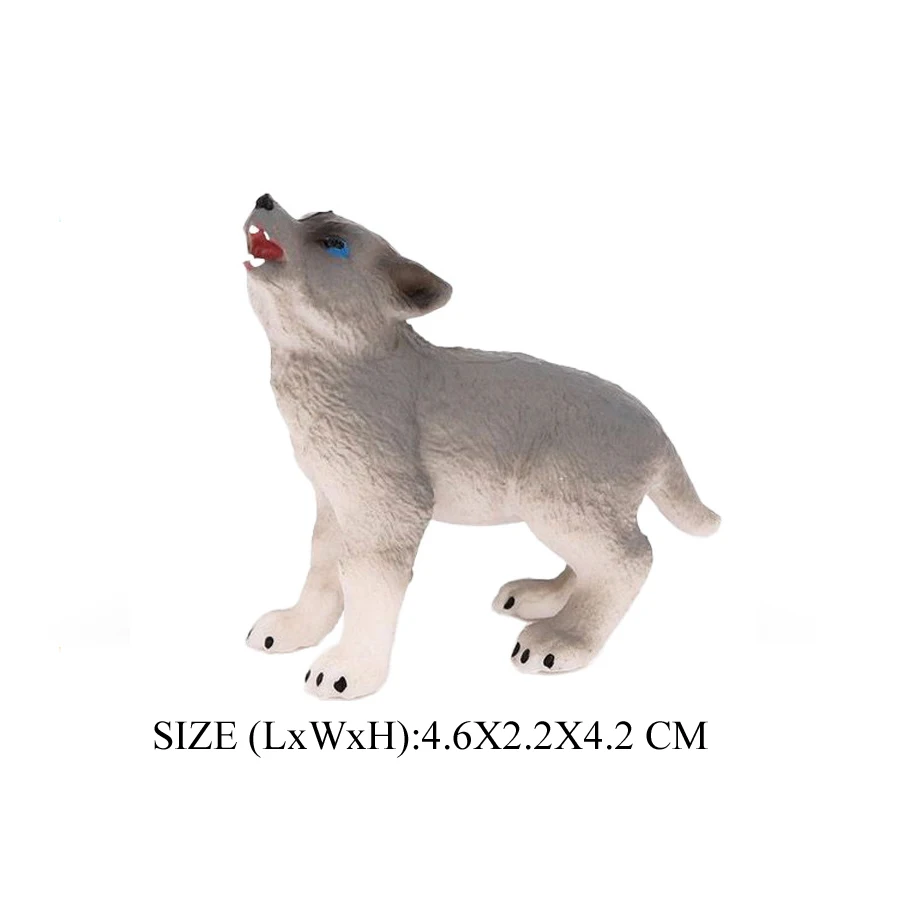Realistic Wild Animal Action Figures Toy Set