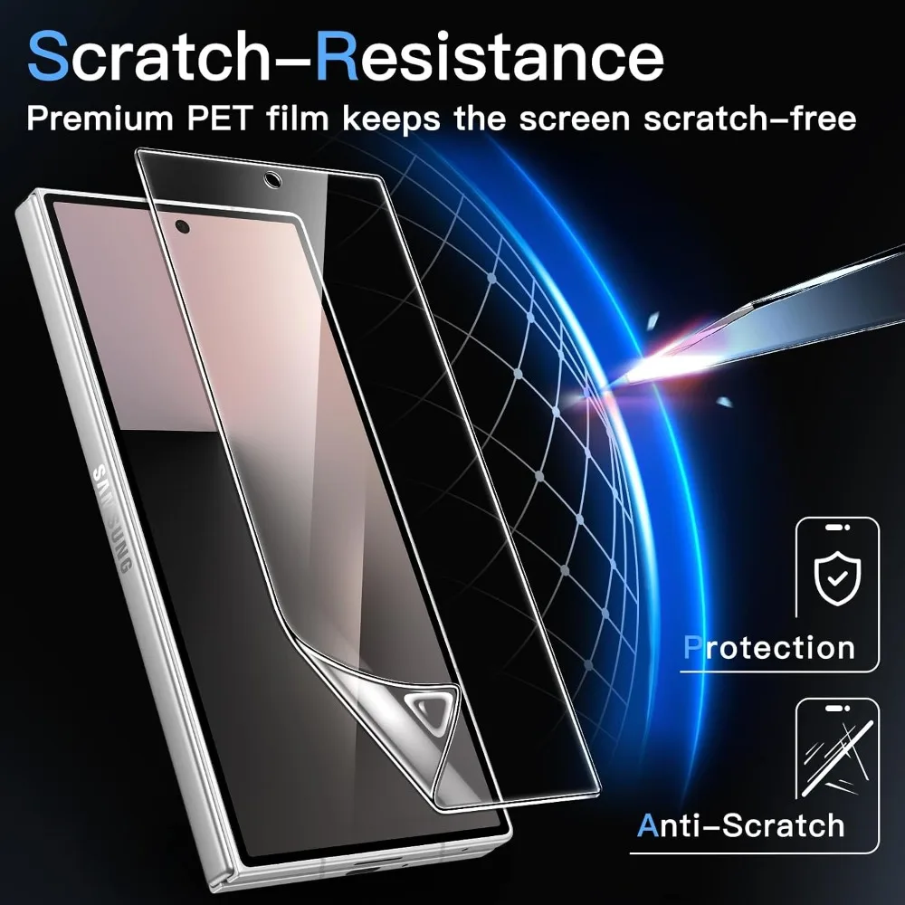 Flexible Hydrogel Film Full Cover HD Clear Screen Protectors