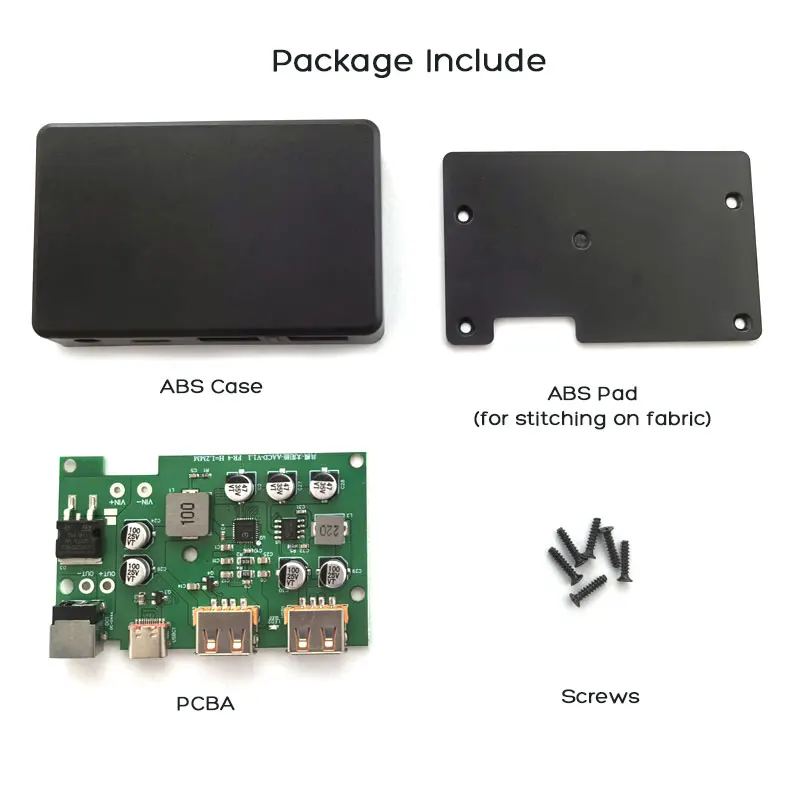 Solar Controller Regulator Voltage Stabilizer Inverter QC 2.0 3.0 Quick Charge Type-C PD DC Output DIY Foldable