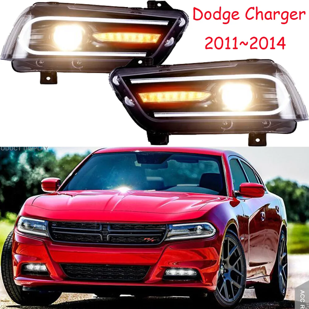 

Автомобильный бампер, налобный фонарь для Dodge, зарядное устройство, фара 2011 ~ Y, аксессуары для автомобиля, HID ксенон для зарядного устройства, противотуманная лампа