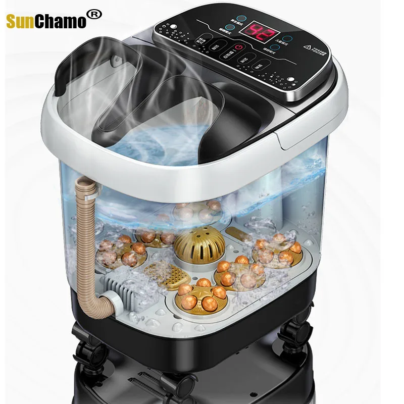 Foot Bath Automatic Feet Soaking Electric Massage Constant Temperature Foot-Spa Hot Tub Heate Adult Home Feet Care FIREAGLE automatic chain drive a high performance high quality 4 wheeler quad bike atv for kids and adult 125cc