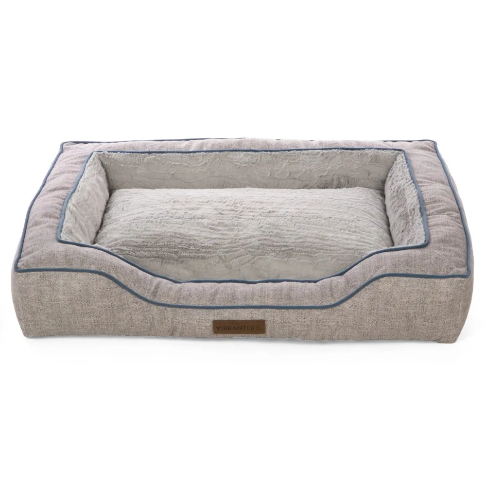 Bolstered Bliss Mattress Edition Dog Bed, Large, 36"x26", up to 70lbs