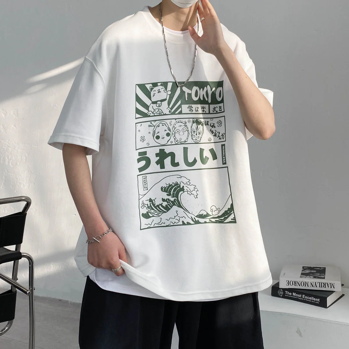 Anime japonês masculino Hajime No Ippo Fanart Impresso T-shirt, Harajuku  T-shirt para mulheres, verão - AliExpress