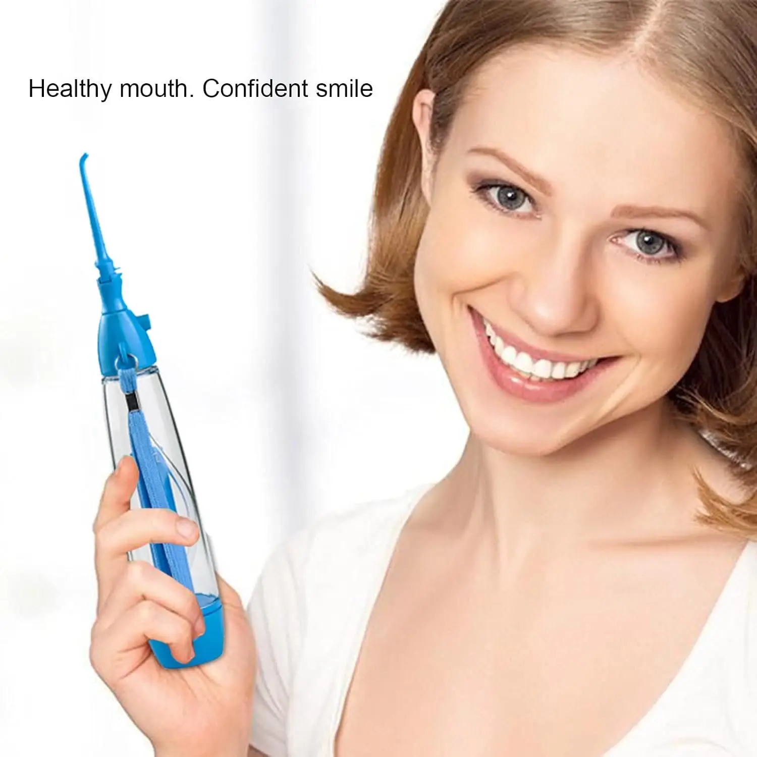 Dental Water Jet Oral Irrigator Set - Gum Flosser & Teeth Cleaning System With Jet Tip