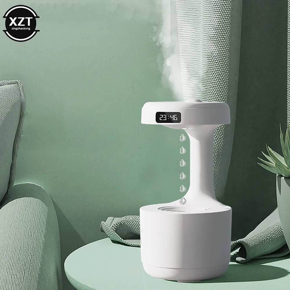 Anti Gravity USB Air Humidifier Ultrasonic Air Purifier 800ML Levitating  Water Drops Mist Maker Fogger Perfume Aromatherapy