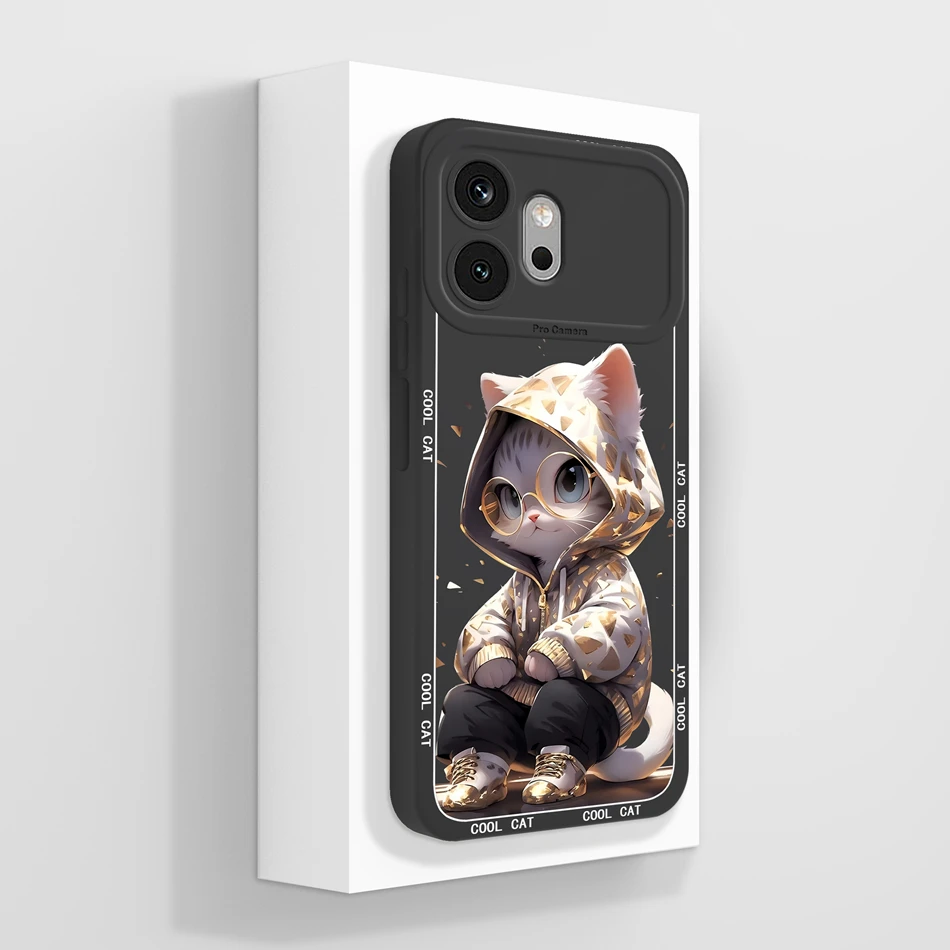 Candy Painted Soft Liquid Silicone Lightweight Phone Case with Lens Protection