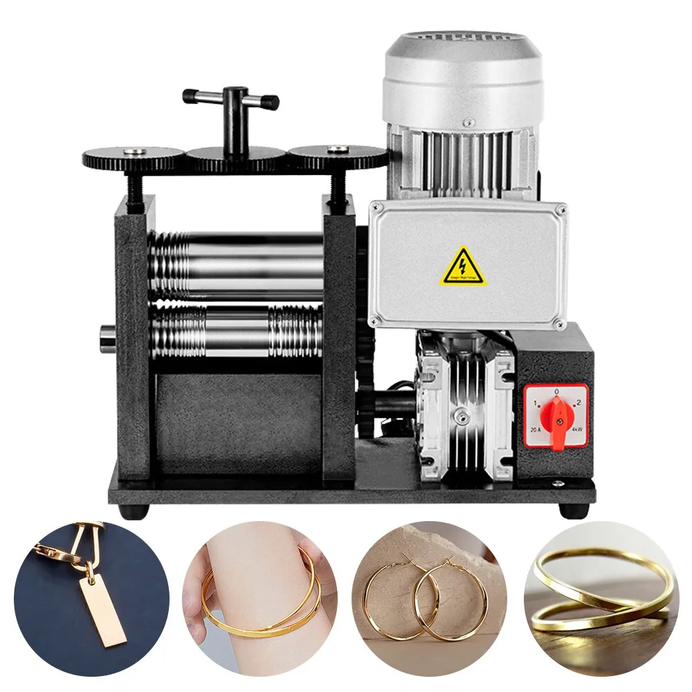 Electric Jewelry Making Machine 1HP Electric Wire Rolling Mill ...