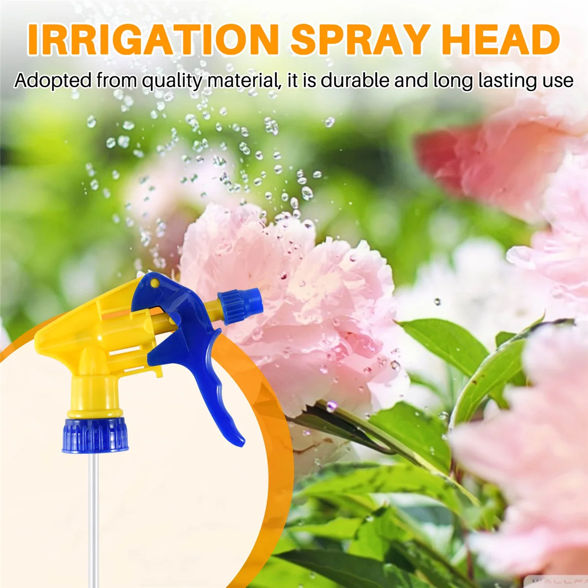 6 Pcs Heavy Duty Chemical Resistant Trigger Sprayer Spray Bottle Nozzle Head 5