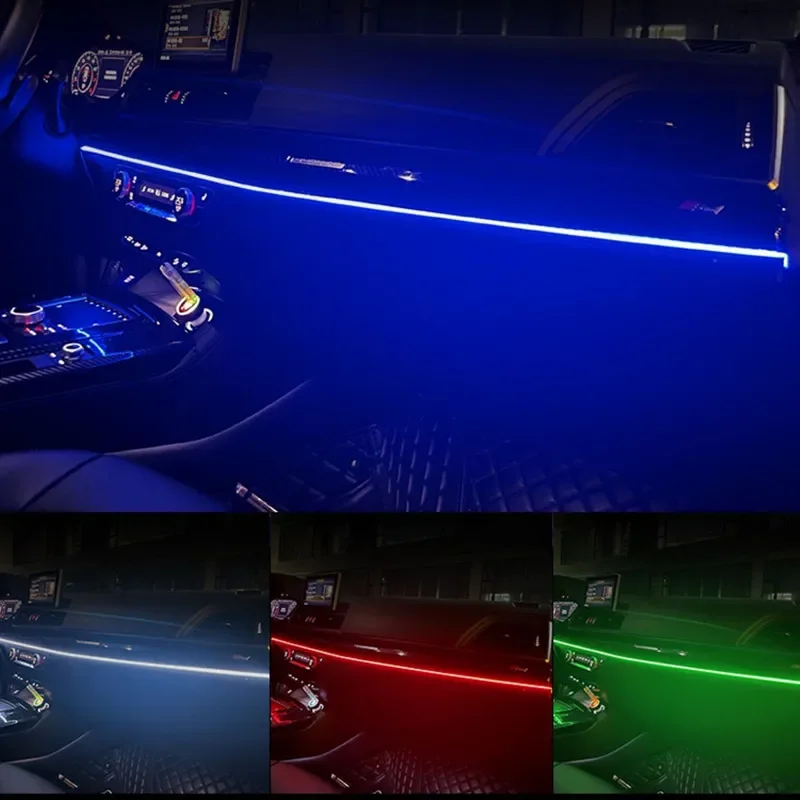 รูปสินค้า โคมไฟ LED รถยนต์ RGB ควบคุมผ่านแอป