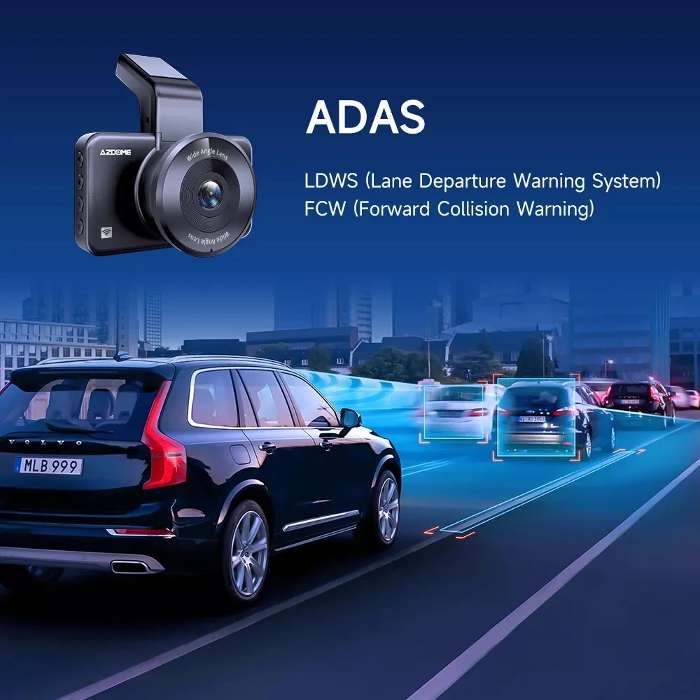  AZDOME M17  ķ 3 ġ IPS ũ ADAS   ī޶  ڵ DVR 1080P HD ڽ, Ʈ  24 ð  