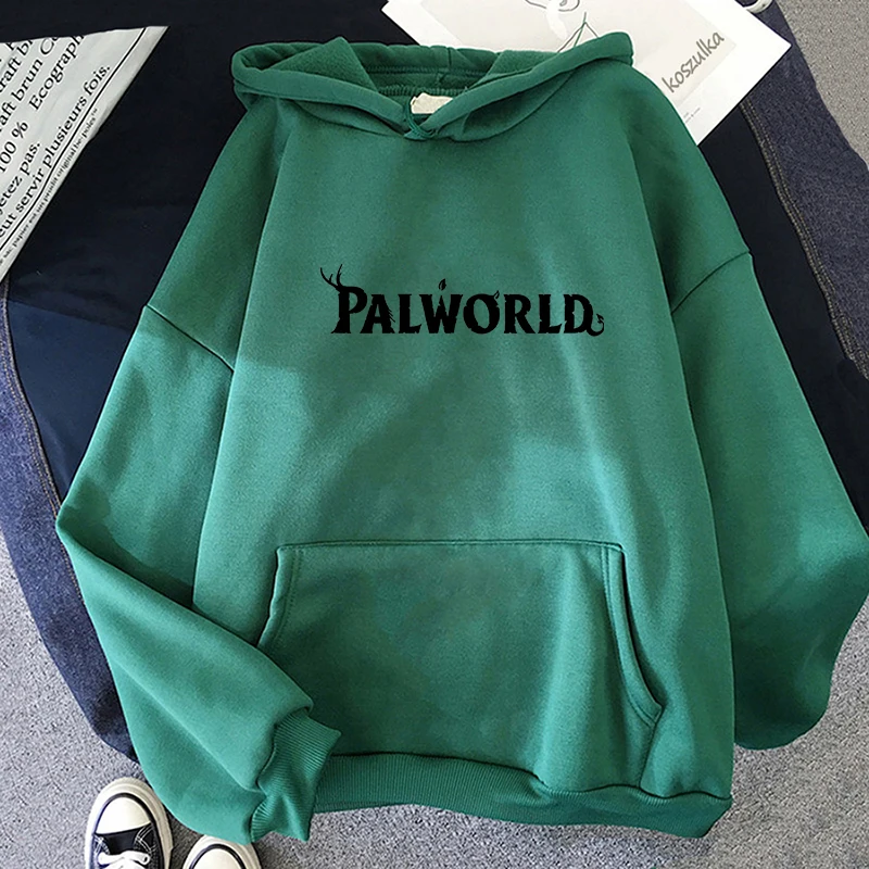 Palworld Graphic Hoodies Winter Long Sleeve Sweatshirts Fleece Clothing Unisex Loose Pullovers Comfortable Crewneck Hooded  Tops