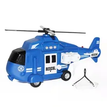  Simulation Inertia Helicopter Model 1:16 Sound and Light Music Projection Early Education Toys 