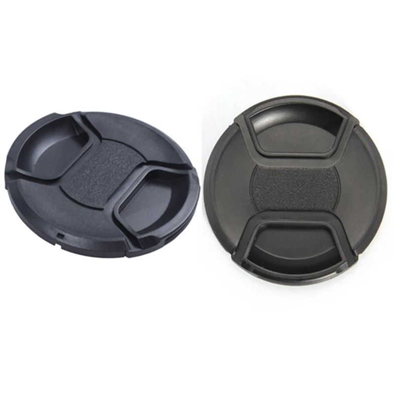 

77 Mm Lens Cap Protective Cover Cap New & Univeral 86Mm Center Pinch Front Lens Cap For DSLR Camera