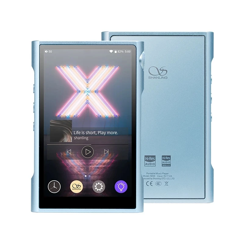 Shanling-m3x mqaポータブルプレーヤー,高解像度,デュアルes9219c dac 