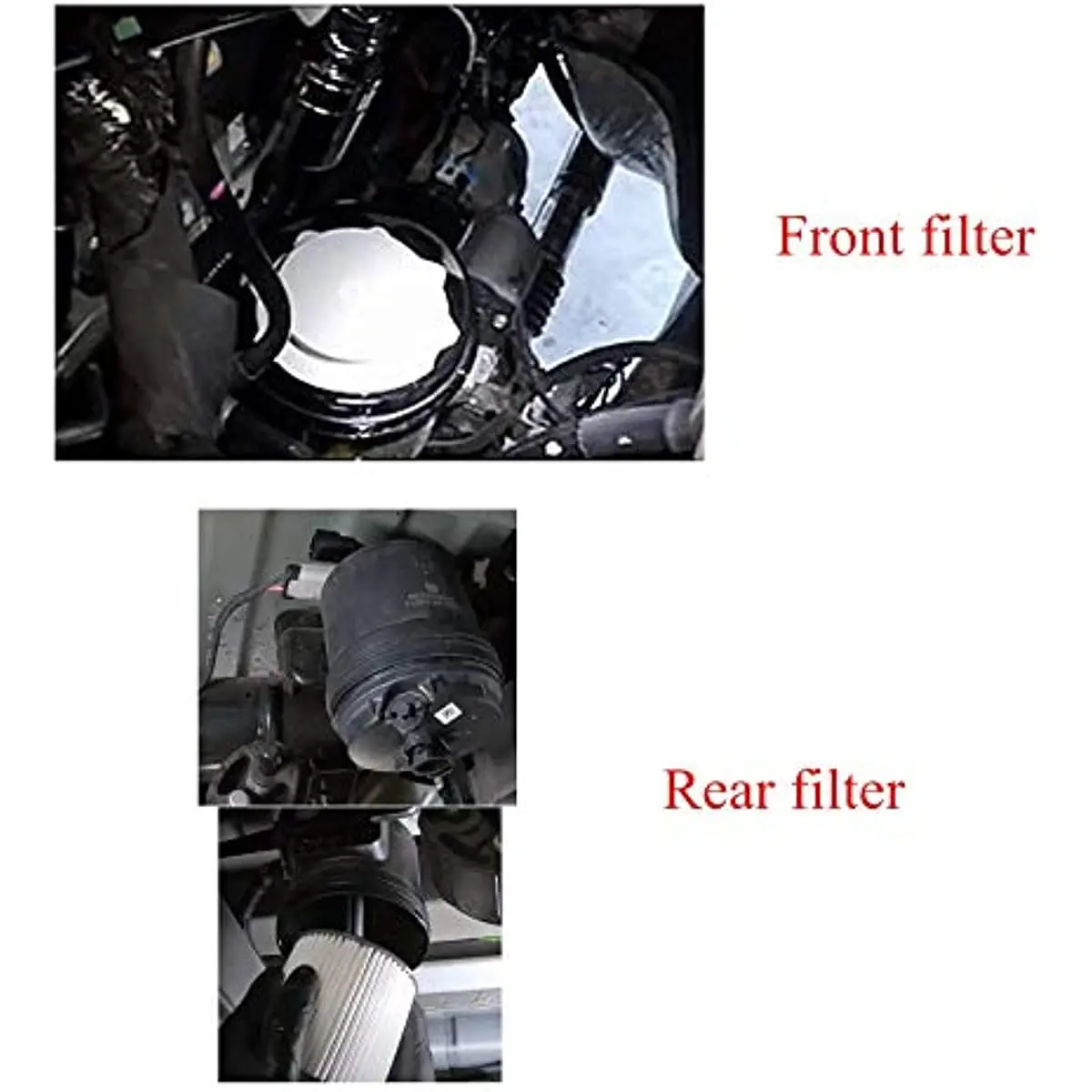 Фото Элементы топливного фильтра iFJF 68157291AA и 68436631AA для 2019-2021 Ram 2500 3500 4500 5500 6.7L дизельных двигателей 68065608AA PF46152 №2