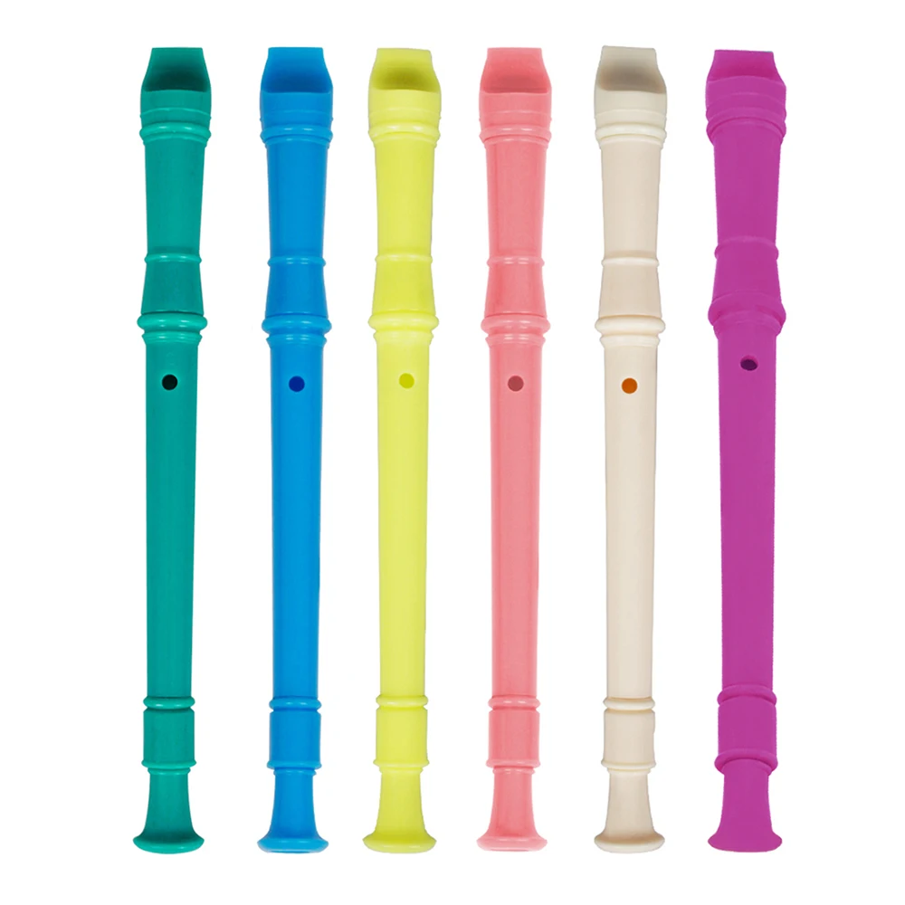 Description Picture 3 of item8 Hole Clarinet Long Flute J32 ABS Vertical Flute Musical Instrument Music Education with Cleaning Stick for Children Beginner