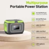 Portable Power Station Portable Generator  Portable Power Pack with AC Outlet External Lithium Battery Pack with USB C Input 3