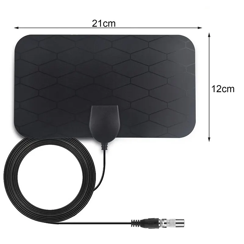 TV Antenna Indoor TV Antenna Mini HDTV Ground Wave Digital DVB T2