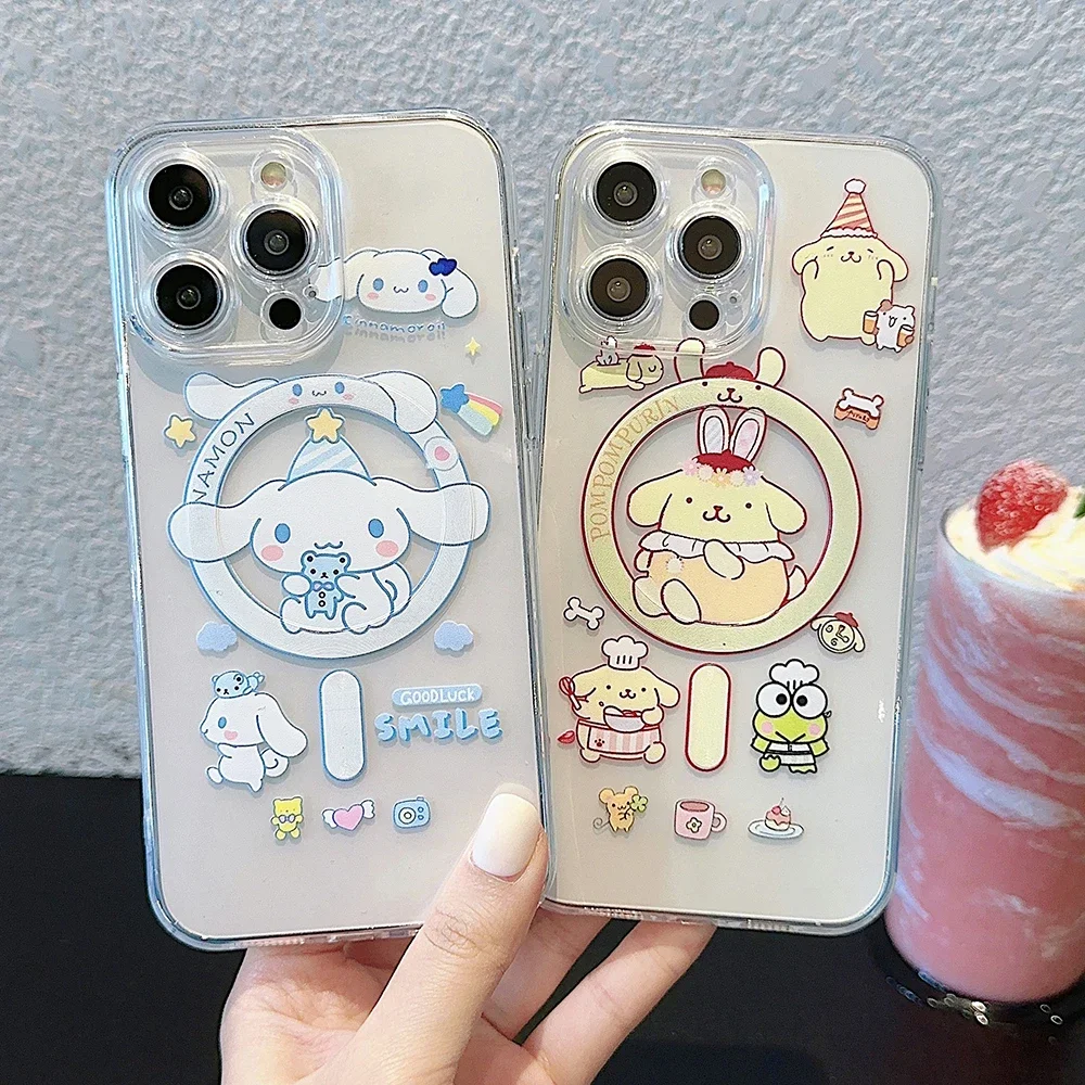 Chef Cinnamoroll Case クリアケース MagSafe対応 Chef Cinnamoroll