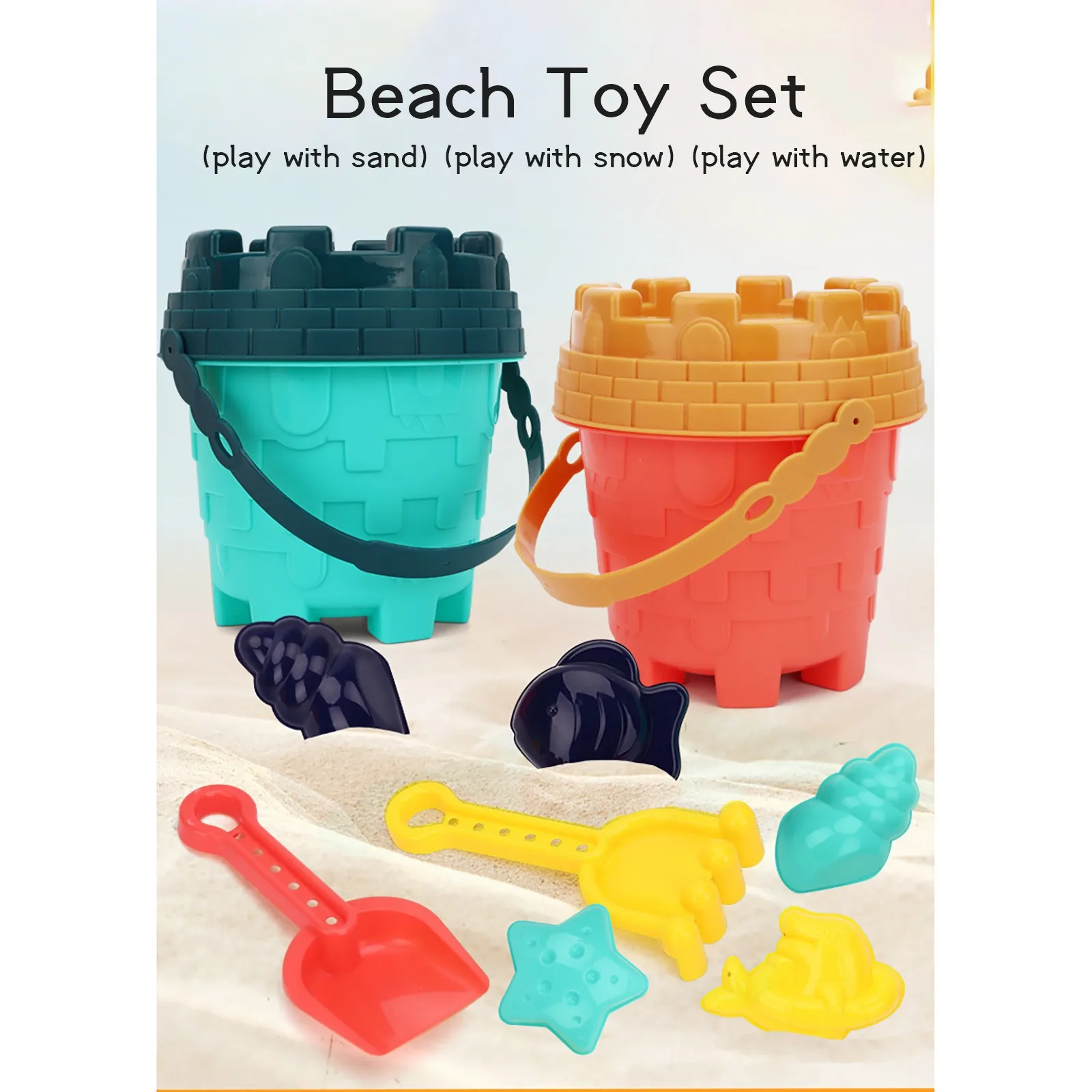 Kiddie Pool for Kids 3-10 Beach Toys Sand Set Sand Play Toys Boys And Girls Summer Outdoor Fun Stuff for Teen Boys outside