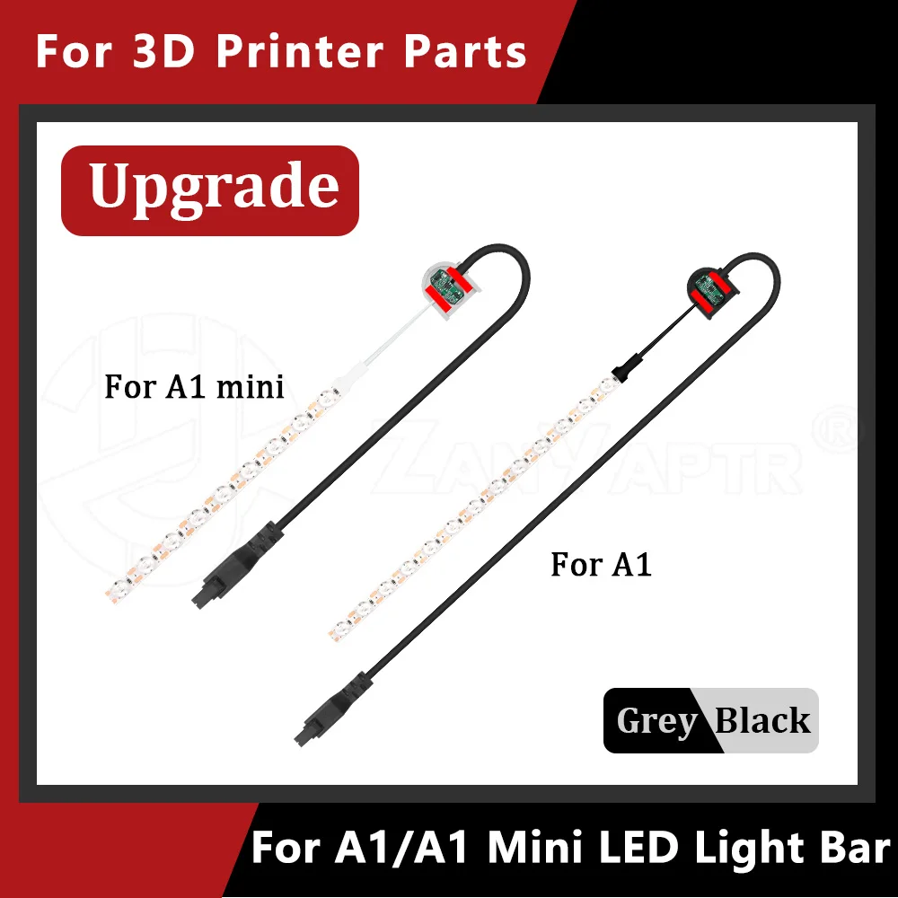 A1/A1 Mini LED Light Induction control 6500K High Brightness Lighting Heat-Resistant Durability 3D printer