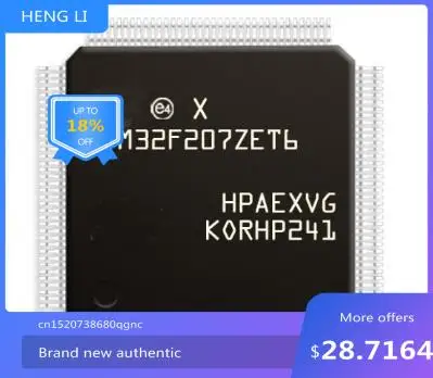 

100% NEW Free shipping STM32F207ZET6 32F207ZET6 STM32F207ZET6TR 512KB MCU