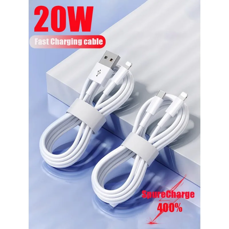 

USB C Cable For iPhone 14Pro Max 13 12 11 XR X XS SE3 Charging Data Cable For Apple Original PD 20W Fast Quick ipone Charger