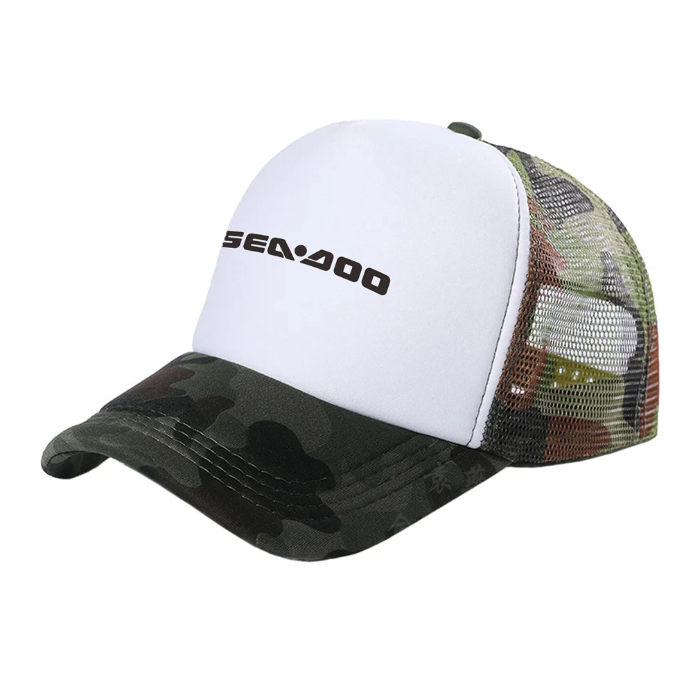 Sea Doo 트럭 운전사 모자 남자 모자 야구 모자 멋진 여름 남여 ??메쉬 그물 Seadoo 모토 모자 MZ-139