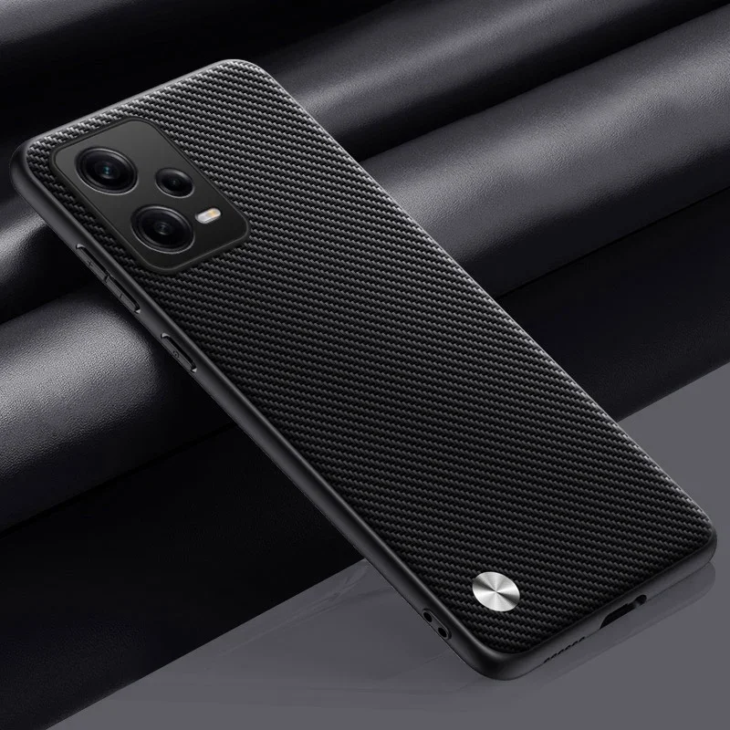 Luxury Leather Matte Silicone Protective Phone Case