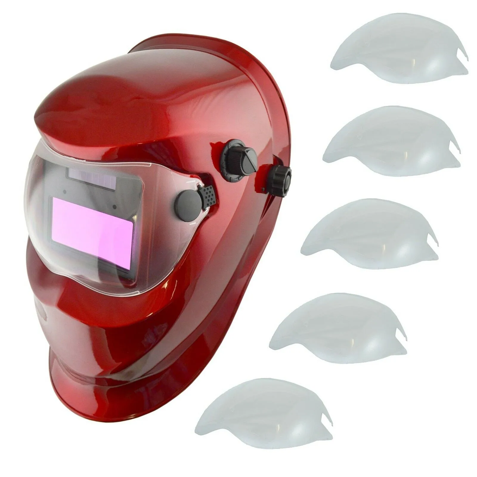 

Welding Lenses Outer Lens Welding Helmet Mask Cover Replacement Auto Darkening Eye Protection Welder Tools Splash Proof Clear PC