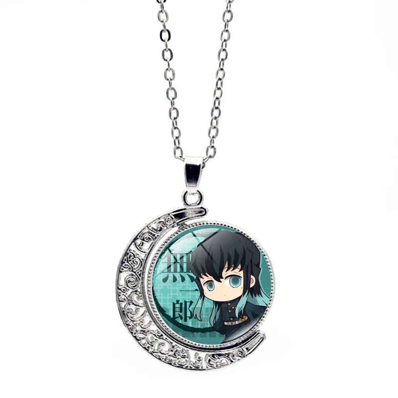 Anime Demon Slayer Kimetsu No Yaiba Necklace Pendant Jewelry