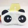 Cartoon Cute Girl Student Eye Mask Panda Eye Mask Plush Fabric Individual Packaging Home Travel Comfortable Sleep 4